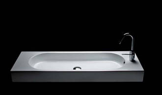Hatria Area Waschtisch 110x35cm wei� art. Y0W5