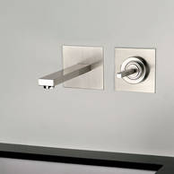 Rettangolo J Collection Wandarmatur, edelstahl geb�rstet, art. 20100.142 + art. 20706.142