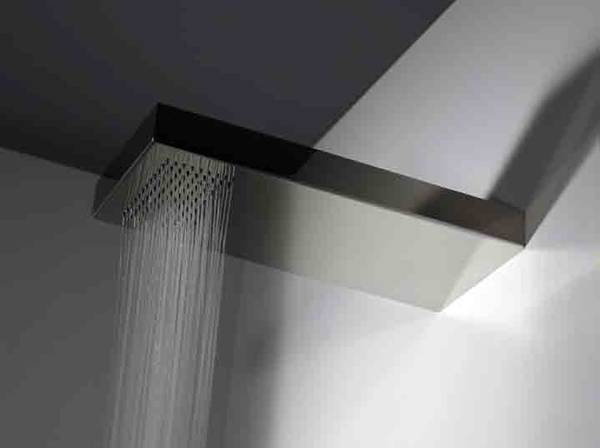 Segni Rettangolo Tellerkopfbrause 470x216mm mit einer Strahlart: Regen, chrom, art. 32864.238