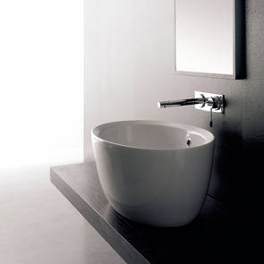 Scarabeo Matty Aufsatzwaschbecken oval, 46x37cm, art. 8056