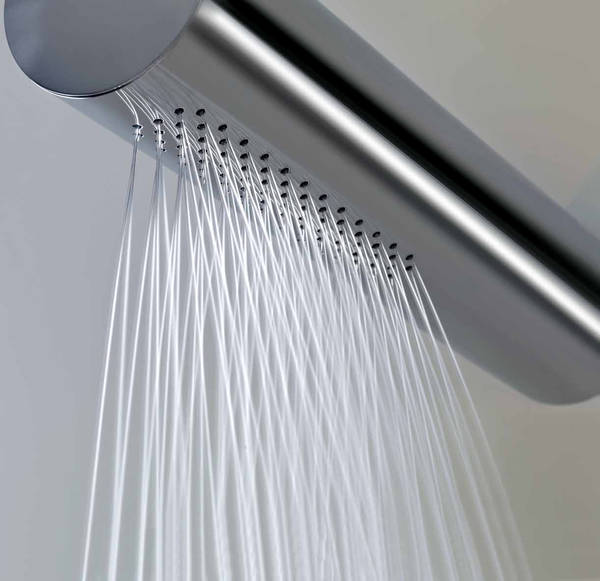 Privatewellness Segni Tondo Kopfbrause chrom, art. 32870.238 kombinierbar mit Tondo Wellness Armaturen