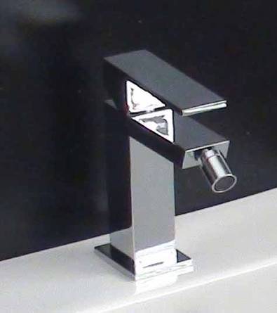 Rettangolo Bidetmischer chrom, art. 20007.031 Restposten, neu und originalverpackt Abverkauf zum Sonderpreis