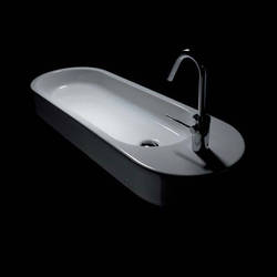 Hatria Area Waschtisch oval 1000x350mm wei�,art. Y0W1
