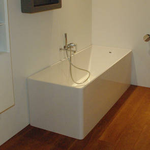 Flaminia Wash Badewanne freistehend 170x70cm, art. MW170, in Pietraluce wei�