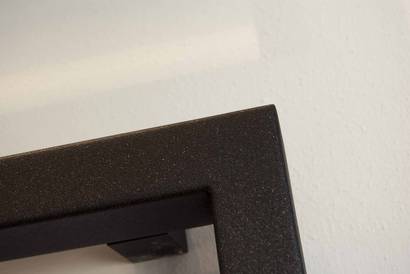 Scirocco Snake 50 Heizk�rper Farbe schwarz matt, Ma�e: 500x710mm Detailansicht