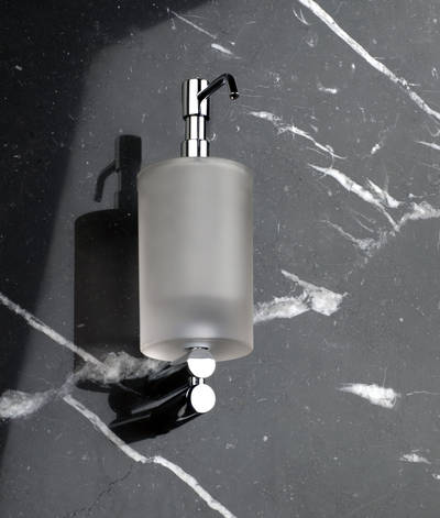 Gessi Riflessi Badaccessoires, Seifenspender zur Wandmontage sanitiert chrom, art. 37313.031