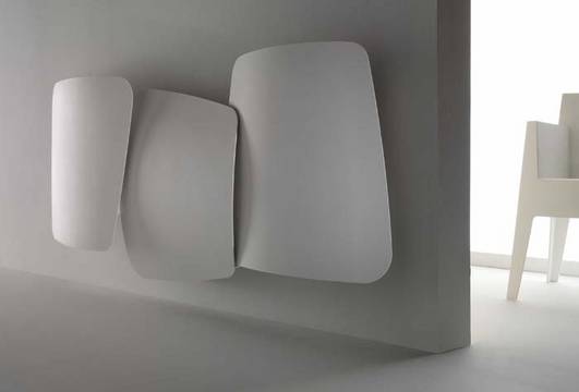 Scudi, Griffe Collection, Design Massimo Iosa Ghini, art. SC00O03B, Antrax Art heating, Designheizk�rper, Gr��e 1735x720mm