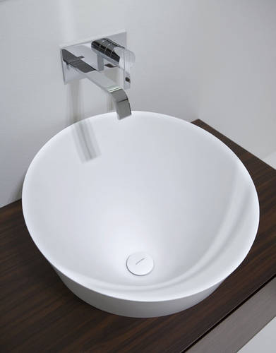 Tuba Halbeinbau-Waschtisch �50,4cm wei� matt, art. TUBA, NEU UND ORIGINALVERPACKT, PREIS EURO 888,00 + Mwst. ANSTATT NEUPREIS 1.085,00 + MwST.