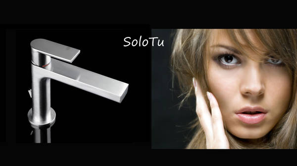 Emporio Gessi: Via Manzoni SoloTu Bad-Armaturen: in chrom, chrom geb�rstet, wei� und schwarz erh�ltlich