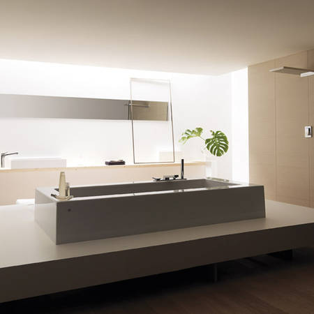 Grande Badewanne Halbeinbau Kos Italia Design Ludovica Roberto Palomba 