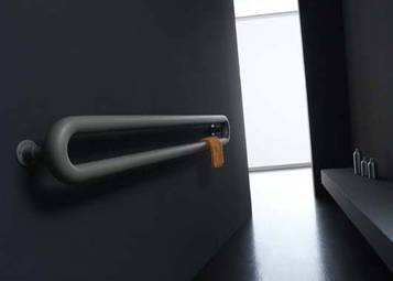 Tubone orizzontale, Griffe Collection, Design Andrea Crosetta, art. TB00SO20001B, Antrax it, Heizk�rper mit 60mm Rohr-Querschnitt, Gr��e 2000x210mm