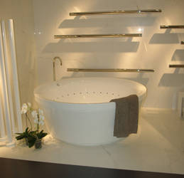 Kos Geo 180 Badewanne freistehend, Durchmesser 180cm, Farbe wei�