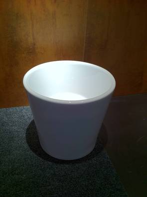 Fred Aufsatzwaschtisch Durchmesser 40cm,H37cm wei� ohne �berlauf, Abverkauf - PREIS EURO 299,00 + MwSt anstatt EURO 379,00 + MwSt.