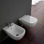 Sella WC Bidet wandh�ngend wei� by Antonio Lupi