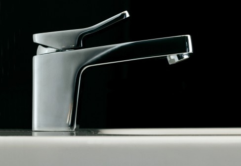 Serie Soft, Zucchetti Rubinetterie, Design Ludovica + Roberto Palomba, Waschtisch-Einhebelmischer, art. ZP7212, Oberfl�che verchromt